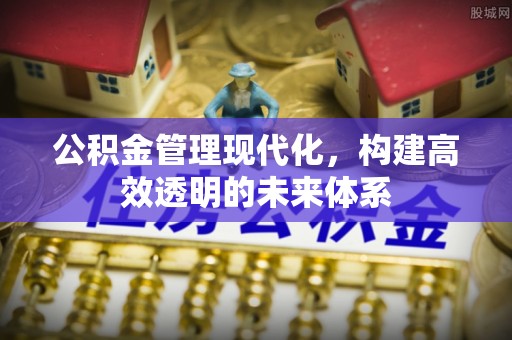 墨竹工卡公积金管理现代化，构建高效透明的未来体系