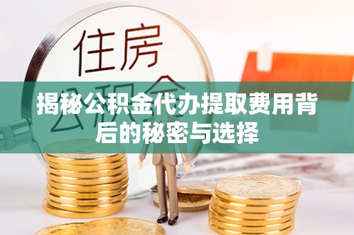 墨竹工卡揭秘公积金代办提取费用背后的秘密与选择